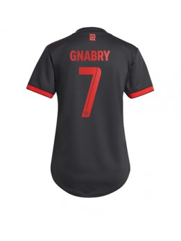 Bayern Munich Serge Gnabry #7 Ausweichtrikot für Frauen 2022-23 Kurzarm